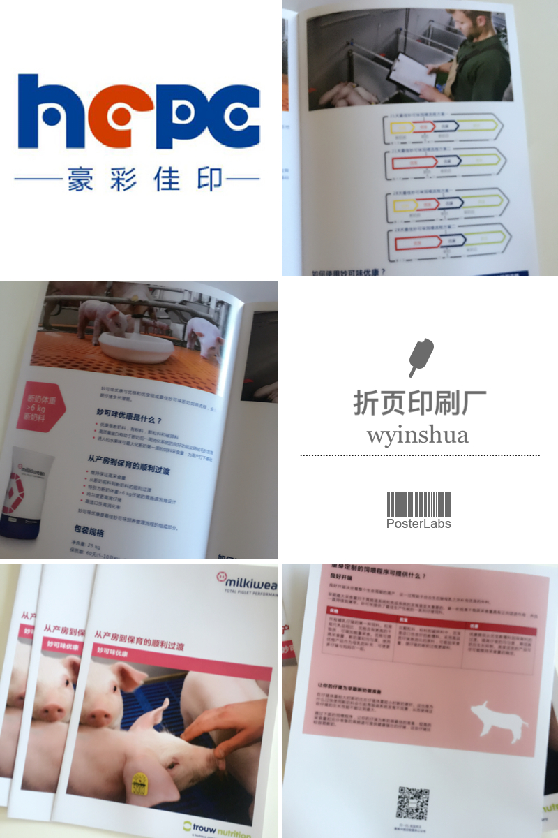 豪彩佳印折頁印刷